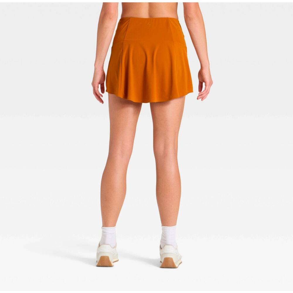 JoyLab Game Day Drop Waist Burnt Orange Skort - Picture 3 of 16